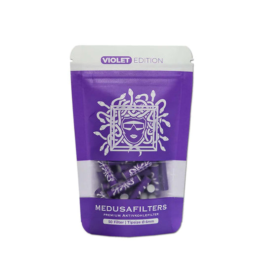 MEDUSA Aktivkohlefilter VIOLET - 6mm